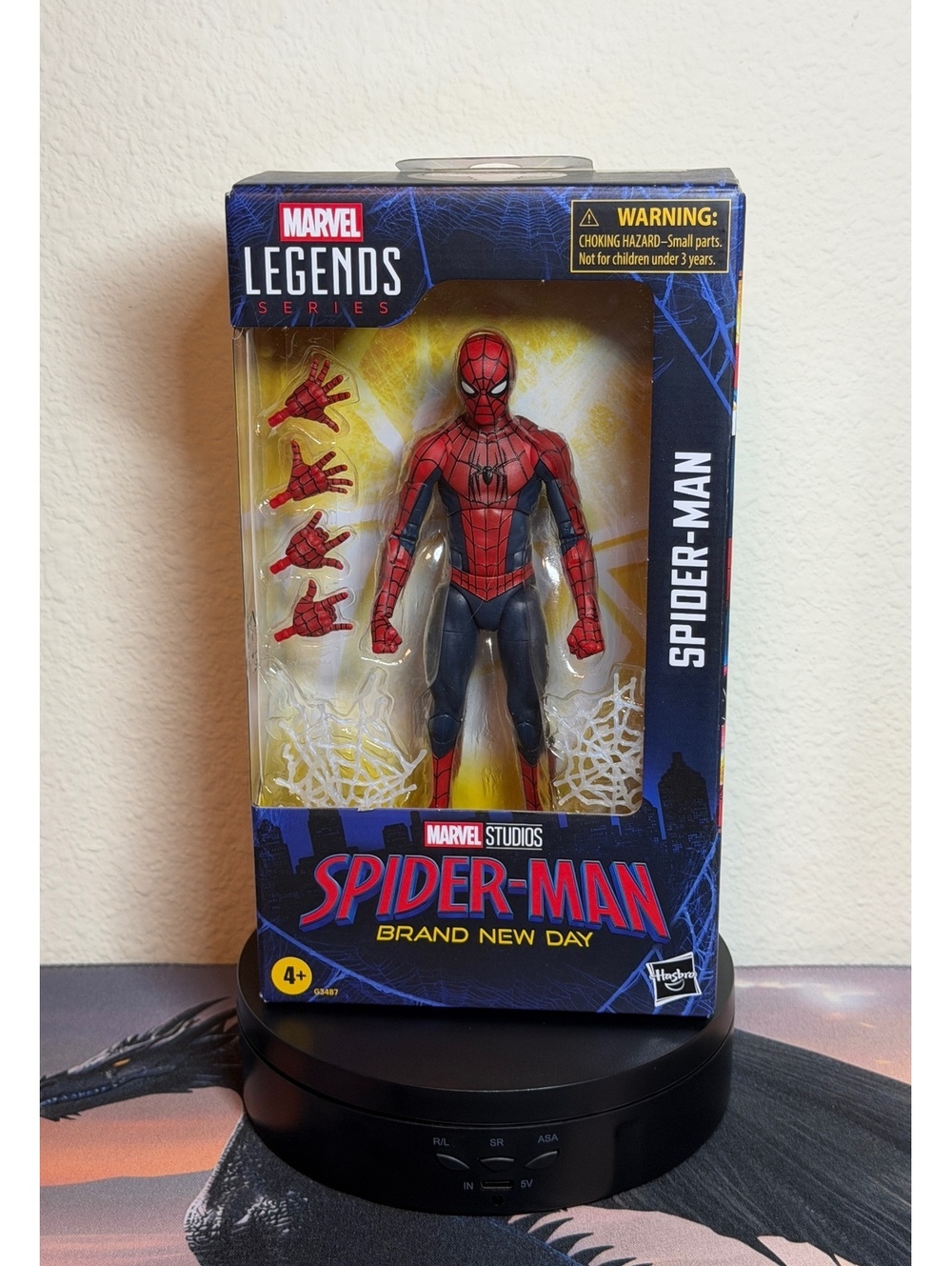 Marvel Legends Spider-Man "Brand New Day" Action Figure w/ Hands Web Effects